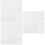 240Sheets White Notebook Refill Paper Thick 6 Holes Loose Leaf 9