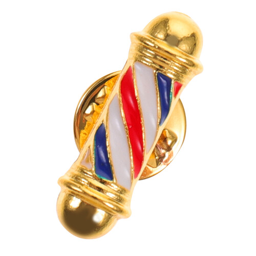 2Stk Bartladen Brosche Ausleger Anstecker Legierung 1
