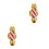 2Stk Bartladen Brosche Ausleger Anstecker Legierung 8