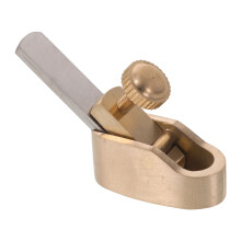 Handhobel Mini Metall Gold Feinhobel Für Violinbrücken Reparatur