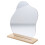 5Sets Draagbare Make-Up Spiegel Met Standaard En Onregelmatig 3