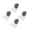 4Pièces Oreilles Flexibles Silicone Pour Entraînement Piercing 7
