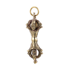 Pendentif Vajra Cuivre Pour Porte-Clés Collier DIY