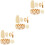3Ensembles Kit Nettoyage Corps Et Pieds Exfoliants Multicolores 6