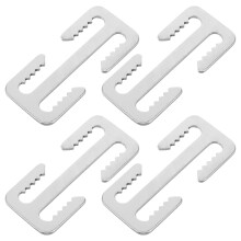 4Pièces Clip Ceinture Maintien Poids Résistant Corrosion