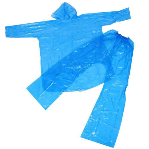 15Ensembles Ponchos Hommes Transparent Plastique