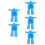 15Ensembles Ponchos Hommes Transparent Plastique 9