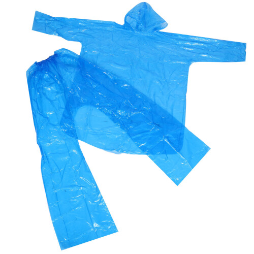15Ensembles Ponchos Hommes Transparent Plastique 1