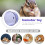 Roue D'exercice Silencieuse Pour Hamsters Chinchillas Violet 7