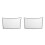 2Pièces Écran Polyester Pliable Portable 2
