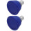 2Pièces Plugs Freins Patinage Noir Caoutchouc Pour Arrêts Rapides 6