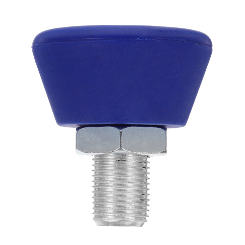 2Pièces Plugs Freins Patinage Noir Caoutchouc Pour Arrêts Rapides