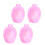 8Pièces Bol Ongles Rose Trou Suspendu Pour 7