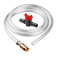 5Ensembles Tuyau De Siphon 1/2 Pouce Métal Et Plastique Pour Essence