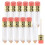 48Pièces Tubes Vides Forme Crayon Pinceau Pour Gloss Multi 2