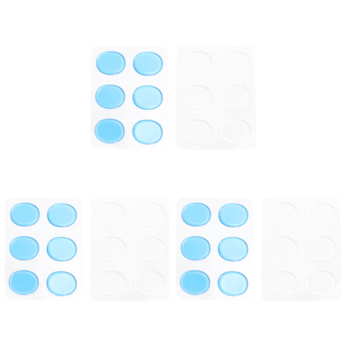 36Pièces Pads Silicone Adhésifs Pour Réduction De Bruit Batterie 1
