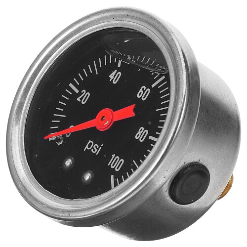 4Pièces Pression Carburant Auto Noir Boîtier Acier Robuste
