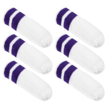 6Pièces Brossettes Doigts Nylon Multi Pour Animaux Nettoyage Dents