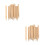 200Pièces Crayons Bois Compacts Pour Matchs 8