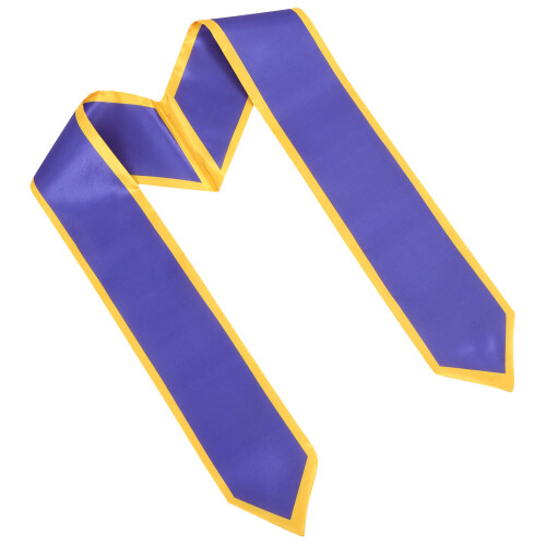 5Pièces Écharpes De Cérémonie Graduation Satin Décoratives
