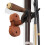 Support Violon Mural Bois Fer Caoutchouc Crochet Chic Durable 4