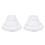 2Pièces Jupon Demi- Bandes Élastiques 4