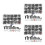 3Ensembles Coffret Vis Rc Réparation Polyvalent Compact Noir 10