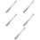 5Pièces Porte-Billets Aluminium Argenté Support Restaurant 9