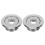 2Pièces Plaque Protectrice Métal Pour Extincteur Plafond - Argent Chic 9
