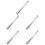 5Pièces Porte-Billets Aluminium Argenté Support Restaurant 8