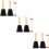 3Ensembles Cowbells À Main Avec Confortable Jeu Musical 11