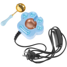 5Ensembles Chauffe-Cire Compact Matériel Métal Et Plastique DIY