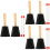 3Ensembles Cowbells À Main Avec Confortable Jeu Musical 8