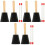 3Ensembles Cowbells À Main Avec Confortable Jeu Musical 5