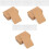 3Sets Creative Keychain and Necklace Display Cards with Sealing Bags 2