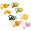 40Pièces Caps Silicone Réutilisable Décorations Ludiques 3