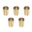 5Pièces Cache-Fin Rampe Escalier Métal Fixation Acier Inoxydable 9