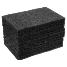 6Pièces Tapis De Feutrage Noir En Mousse Pour Couture Laine