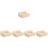 5Pièces Bois Beige Multi-Usage Pour Hamster Petits Animaux 5