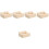 5Pièces Bois Beige Multi-Usage Pour Hamster Petits Animaux 4