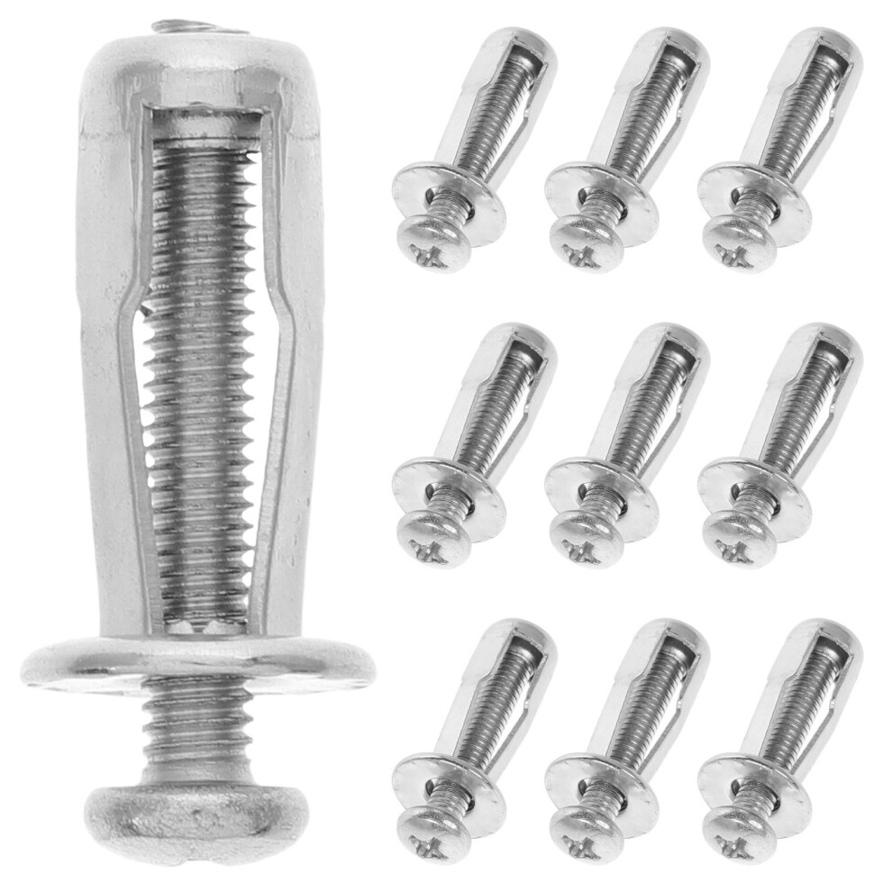 100Pcs Silver Carbon Steel Petal Expansion Screw Anchors For Home Use 3132125449208