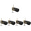 5Pièces Mini Instrument Trombone Cuivre Décoratif Étui Et Support 4