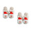 2Paires Chaussures Bébé Khaki Corail Et Adorables 3