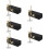 5Pièces Mini Instrument Trombone Cuivre Décoratif Étui Et Support 9