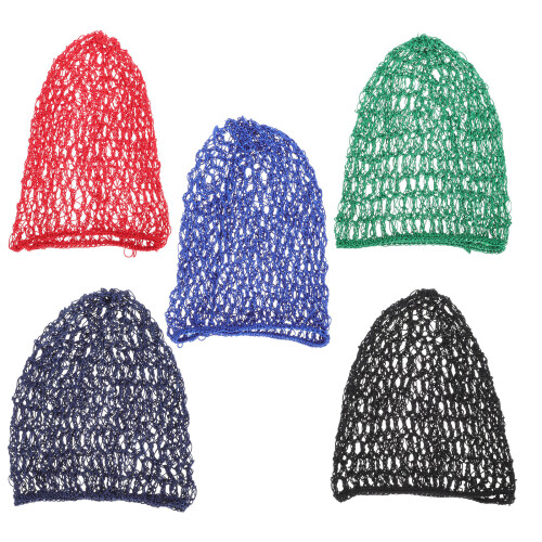 10Pièces Couvre-Cheveux Élastiques Crochetés Usage Colorés