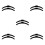 5Ensembles Bases De Pieds TV De Remplacement Stables En PP Noir 3