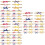 300Pcs Assorted Color Plastic Twisting Ties for Gift Basket Wrapping 8