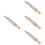 4Pcs Smooth Surface Rolling Pins for Baking Pastry Dough and Dumplings 8