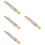 4Pcs Smooth Surface Rolling Pins for Baking Pastry Dough and Dumplings 9