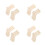 16Pcs Adjustable Wooden Sock Blocking Kit Durable Beige Knit Tool Set 5